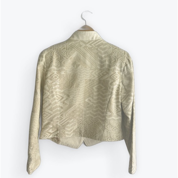 Vintage Country Western Tapestry Jacket Circle T 80s 90s Boho Festival FP vibe - Picture 2 of 10